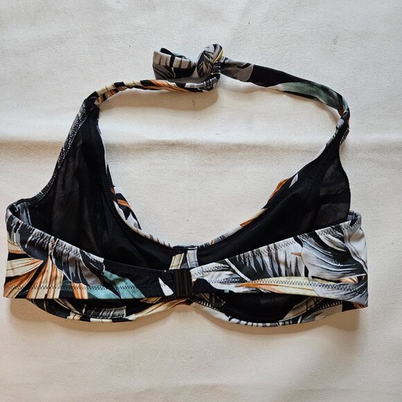 Fantasie Bamboo Grove Underwire Halter Bikini Top - Picture 3 of 4